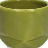 Duif bloempot Levi groen D 8,2 H 6,2 cm