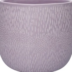 Duif bloempot Lila paars D 21 H 19 cm