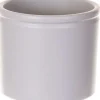 Duif bloempot Lucca grijs D 14 x H 12,5 cm