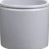 Duif bloempot Lucca grijs D 27,8 x H 25,7 cm