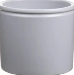 Duif bloempot Lucca grijs D 27,8 x H 25,7 cm
