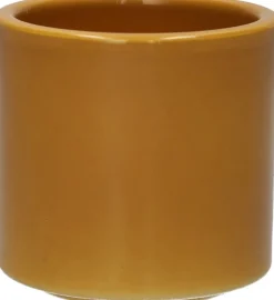 Duif bloempot Maceo geel D 7,5 H 7 cm