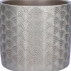 Duif bloempot Napoli zilver D 14 H 12,3 cm