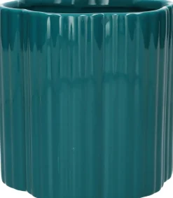 Duif bloempot Nova blauw D 7,5 H 7 cm