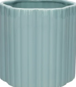 Duif bloempot Nova blauw D 13 H 12,5 cm