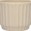 Duif bloempot op voet Vectra taupe D 12 H 9,5 cm