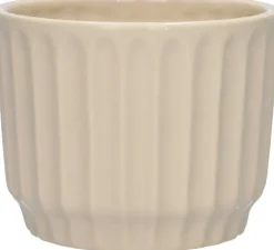 Duif bloempot op voet Vectra taupe D 12 H 9,5 cm