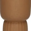 Duif bloempot op voet Ves terracotta D 13,3 H 20,5 cm