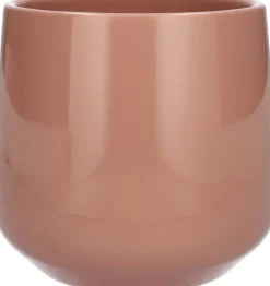 Duif bloempot Puglia roze D 14,5 H 13,5 cm