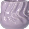 Duif bloempot Twister paars D 9,5 H 7,5 cm