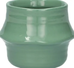 Duif bloempot Valino groen D 9 H 7,2 cm