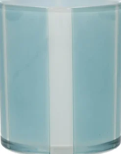 Duif vaas blauw D 9 H 10,3 cm