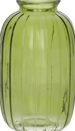Duif vaas Carmen groen D 7 H 12 cm