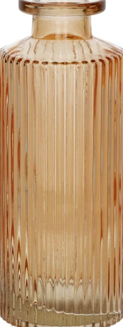 Duif vaas Caro oranje D 5,2 H 13,2 cm