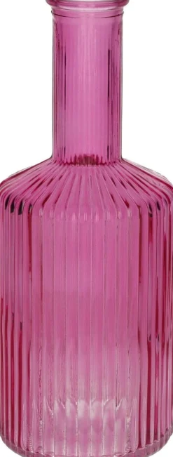 Duif vaas Caro roze D 8,2 H 20,5 cm