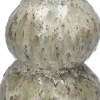 Duif vaas Hefei grijs / beige D 12 H 19,6 cm