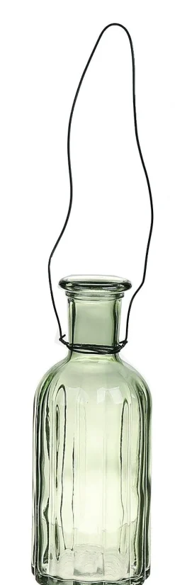 Duif vaas Louvre groen D 7,4 H 19 cm