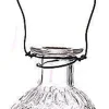 Duif vaas Louvre transparant D 8 H 24,8 cm