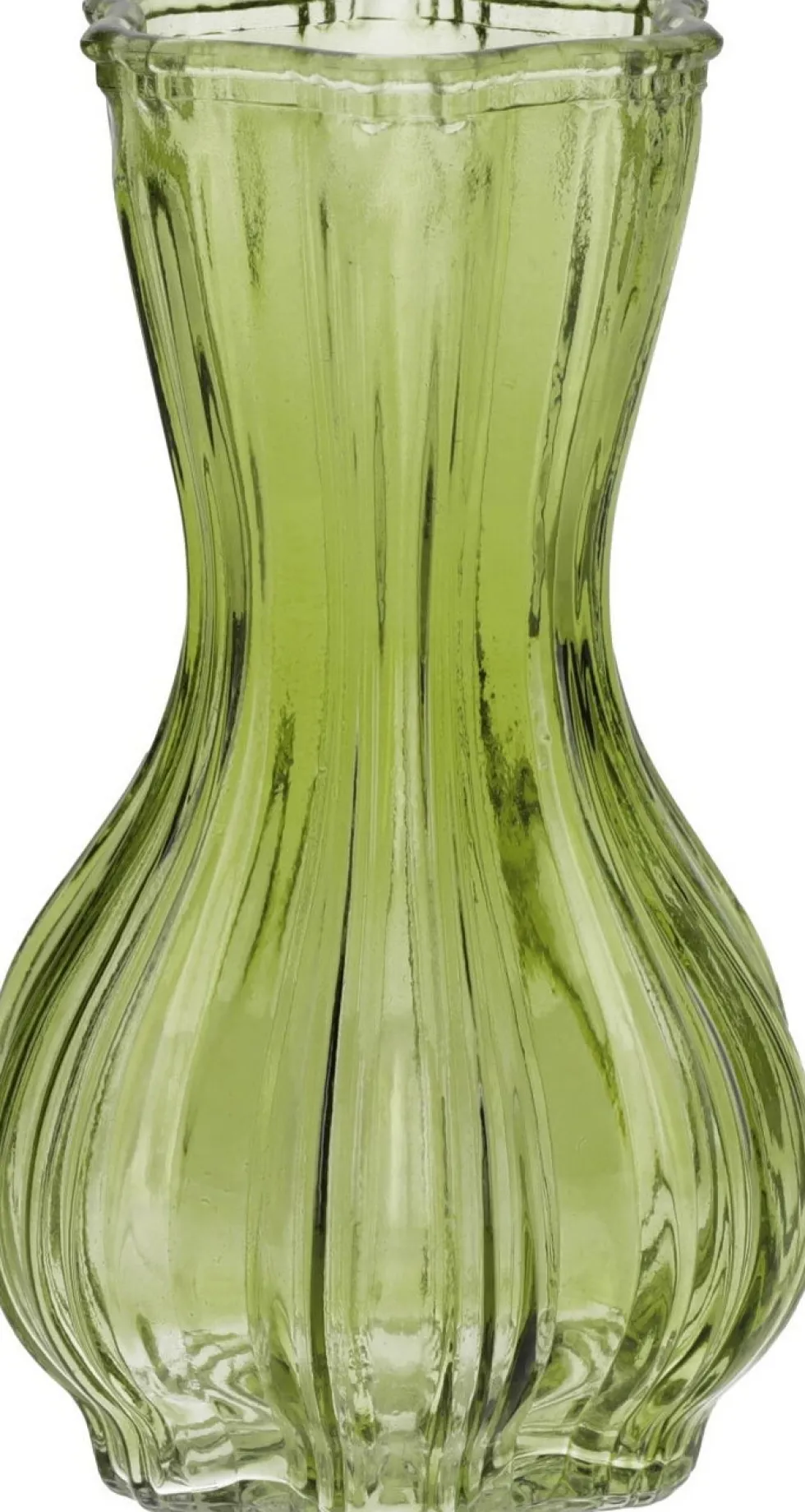 Duif vaas Miley groen D 8,8 H 14,8 cm