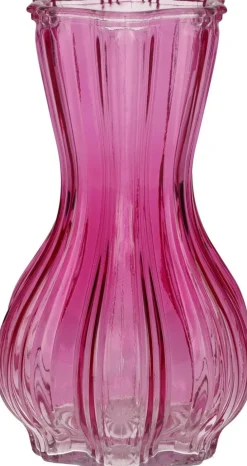 Duif vaas Miley roze D 12,5 H 20,5 cm