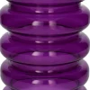 Duif vaas paars D 18 H 27,5 cm
