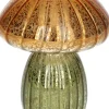 Duif vaas Portcini bruin / groen D 9 H 11,6 cm
