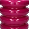 Duif vaas roze D 19 H 21,3 cm