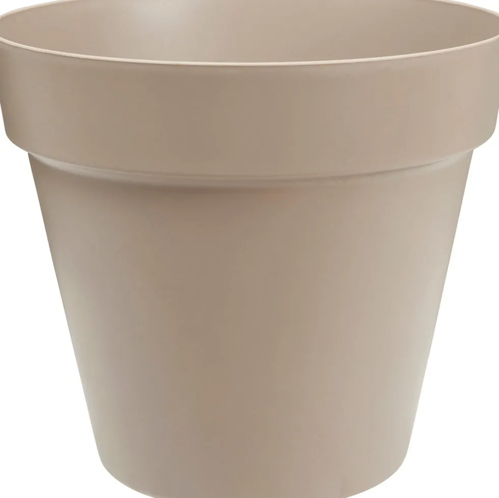 Easyday bloempot Smile Straight grijs D 19,5 H 17,5 cm
