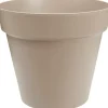 Easyday bloempot Smile Straight grijs D 39 H 34,7 cm