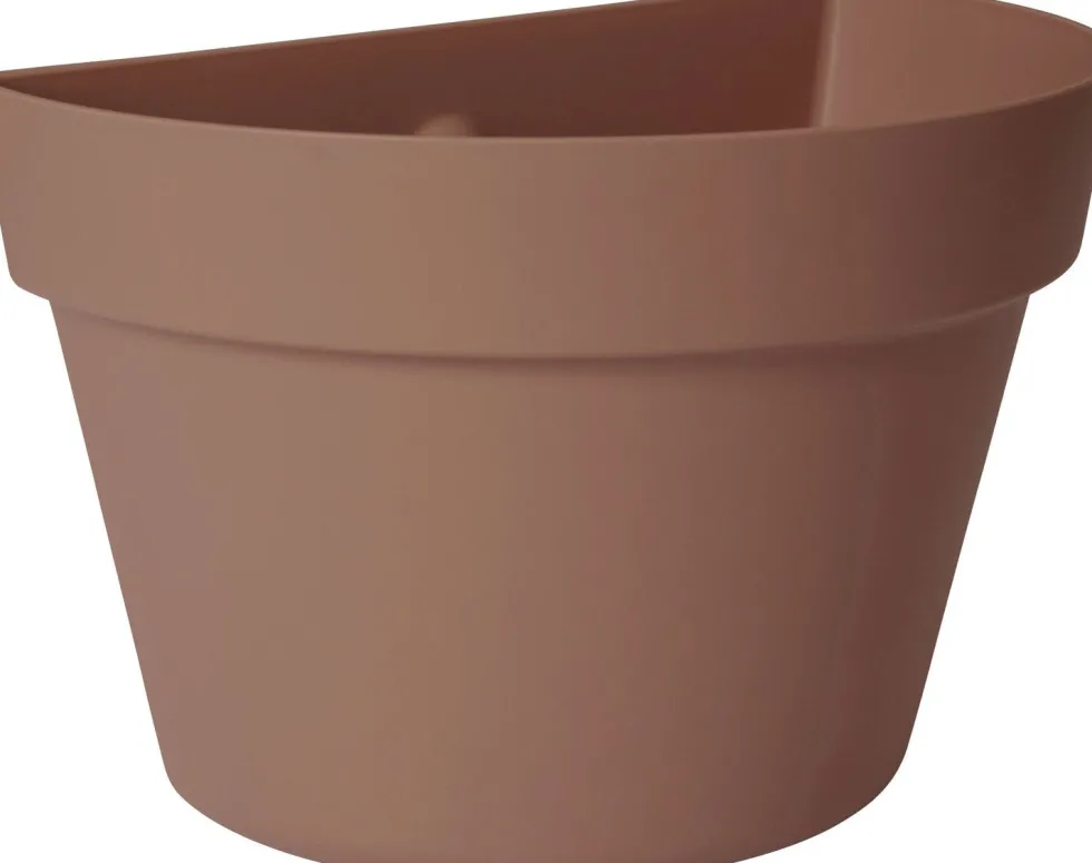 Easyday plantenbak Smile Basket bruin 26 x 16,3 x 17 cm