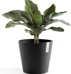Ecopots bloempot Amsterdam donkergrijs D 40 H 35 cm