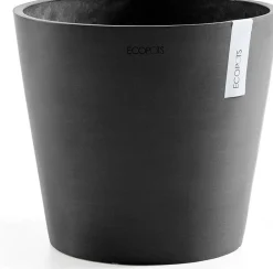 Ecopots bloempot Amsterdam donkergrijs D 30 H 26,3 cm