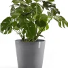 Ecopots bloempot Amsterdam grijs D 50 H 44 cm