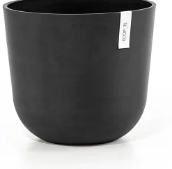 Ecopots bloempot Oslo donkergrijs D 35 H 30,5 cm