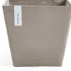 Ecopots bloempot Rotterdam taupe 30 x 30 x 26 cm