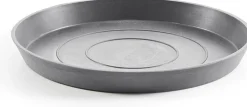 Ecopots plantenschotel Amsterdam grijs D 28,7 H 3 cm