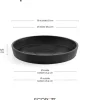 Ecopots plantenschotel Amsterdam donkergrijs D 18 H 2,5 cm