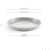 Ecopots plantenschotel Amsterdam wit grijs D 28,7 H 3 cm