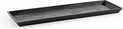 Ecopots plantenschotel Bruges donkergrijs 67,3 x 15,5 x 2,8 cm