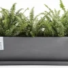 Ecopots plantenschotel Bruges grijs 47,3 x 19,5 x 2,6 cm