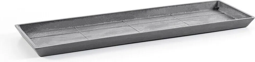 Ecopots plantenschotel Bruges grijs 47,3 x 19,5 x 2,6 cm