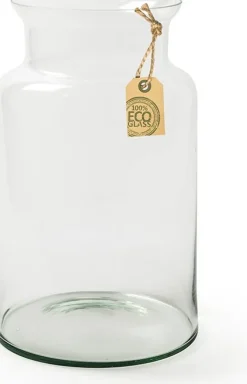 Eco vaas Nobles glas D 19 H 30 cm transparant