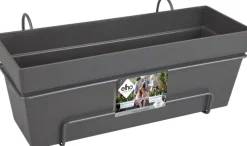 Elho balkonbak Loft Urban antraciet 49 x 26,5 x 20,5 cm