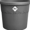 Elho bloempot Algarve antraciet D 24,5 H 20,8 cm