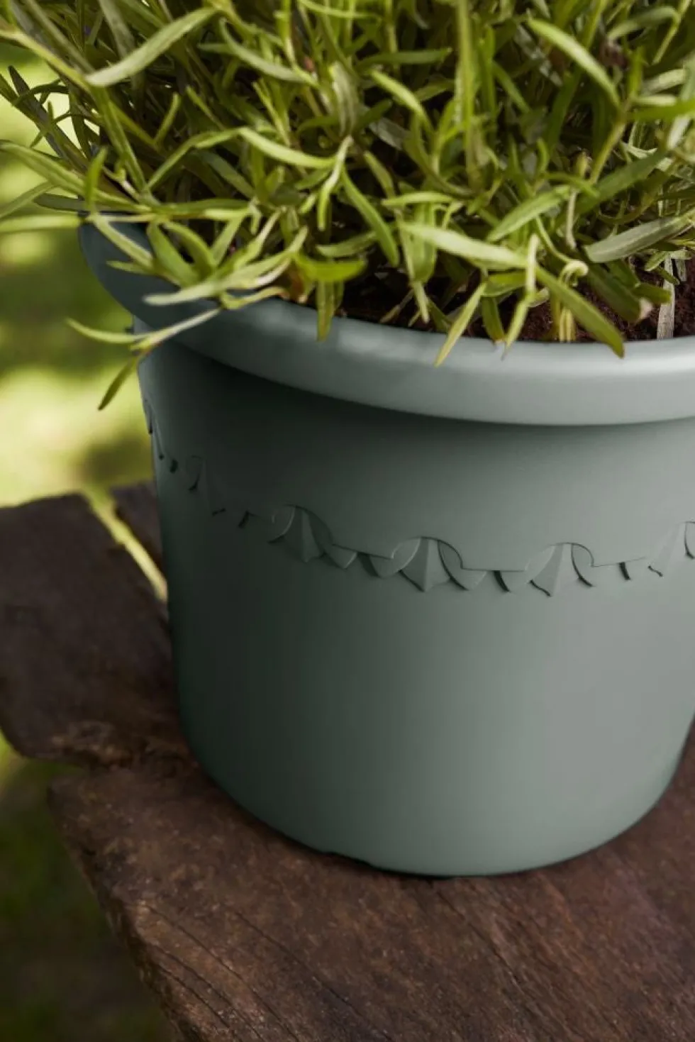 Elho bloempot Algarve groen D 29,2 H 24,6 cm