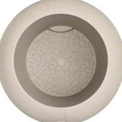 Elho bloempot Amber Roll beige D 43 H 58 cm