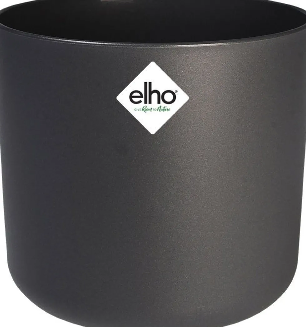 Elho bloempot B. for soft antraciet D 34,5 H 32,3 cm