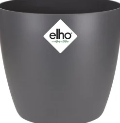 Elho bloempot Brussels antraciet D 6,7 H 6 cm