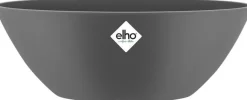 Elho bloempot Brussels antraciet 36 x 16 x 13,1 cm