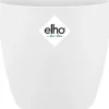 Elho bloempot Brussels wit D 6,7 H 6 cm
